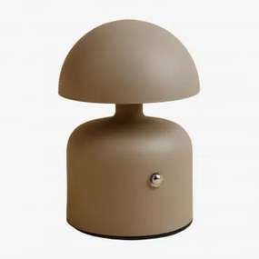 Nantali Bezprzewodowa Lampa Stołowa Led Na Zewnątrz Moka Brown - Sklum