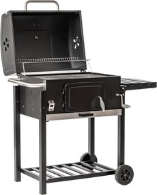 DUŻY GRILL OGRODOWY KLASY PREMIUM Z POKRYWĄ