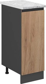 Szafka apteczna złoty dąb energetyczny 30x60x81.6 r-line