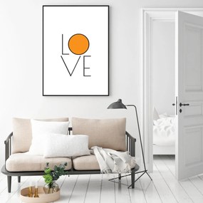 Plakat - Love (A4)