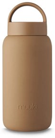 Beżowa butelka podróżna 500 ml Milk Coffee – Muuki