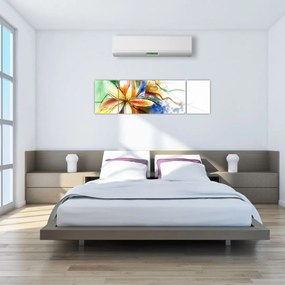 Obraz - Kwiat (170x50 cm)