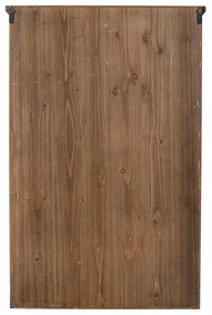 Czarna witryna z litego drewna jodłowego 81x122 cm Hazem – Bloomingville