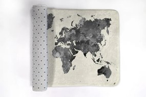 Dywanik łazienkowy antypoślizgowy Dywanik łazienkowy antypoślizgowy Mapa świata