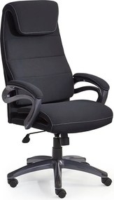 Fotel Czarny Nowoczesny Biurowy E8-M18
