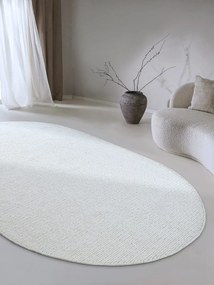 Dywan wełniany Villeroy &amp; Boch kremowy owal 160 cm x 230 cm