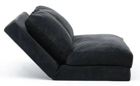 Sofa rozkładana Taida czarna