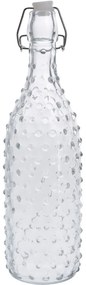 Szklana butelka z zamknięciem Dots 1 l