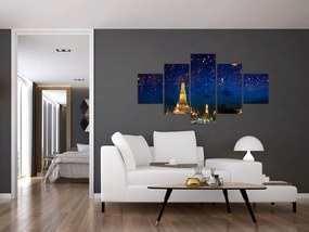 Obraz - Lampiony szczęścia, Bangkok (125x70 cm)