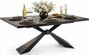 Niebieski nowoczesny rozkładany stół F6-R76