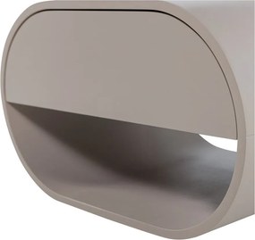 Szarobeżowa wielopoziomowa półka 39 cm Momo – WOOOD