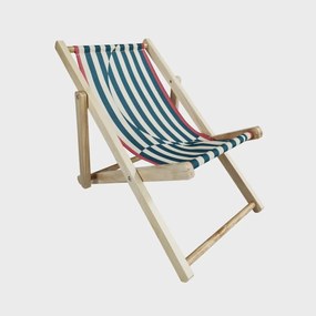 Leżak COLOR SPECTRUM drewniany naturalny 42x58,5x52,5cm MINI HOMLA
