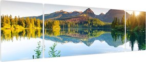 Obraz - Jezioro (170x50 cm)