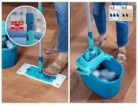 Leifheit Zestaw PowerClean M + nakładka wymienna micro duo Gratis 55515