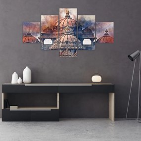 Obraz - Akshardham, New Delhi, Indie (125x70 cm)