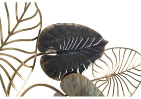 Metalowa dekoracja wisząca z wzorem liści Mauro Ferretti Century -A-, 131x61 cm