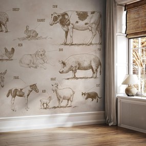 Fototapeta - Farma (196x136 cm)