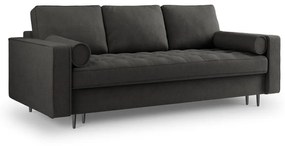 Ciemnoszara rozkładana sofa Milo Casa Santo