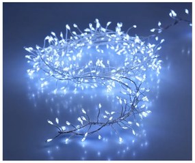 Bożonarodzeniowy drut świetlny Martiel zimny biały, 100 LED, 50 cm