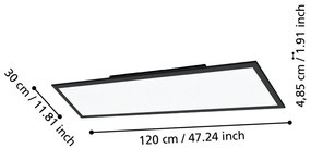 Inteligentna lampa sufitowa LED 33,5 W SALOBRENA-Z – EGLO