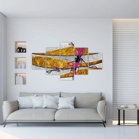 Obraz abstrakcji (125x70 cm)