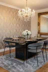 Szare nowoczesne krzesło D3-Z65