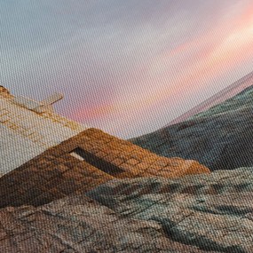 Obraz - Latarnia morska Castle Hill (125x70 cm)