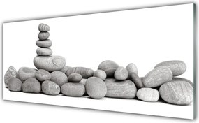 Szkło do Kuchni na Ścianę Artystyczny Układ Głazów