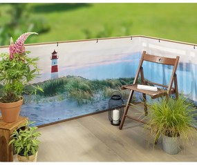 Plastikowa osłona balkonowa 500x85 cm North Sea Coast – Maximex