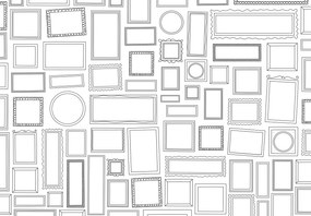 Fototapeta - Rysunkowa tapeta (196x136 cm)