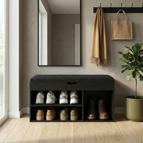 Szafka na buty z siedziskiem TRIA, 80 x 43 x 30 cm