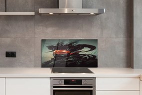 Panel nad Blat Kuchenny Ciemna Postać z Koszmaru