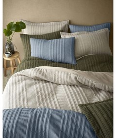 Pościel dwuosobowa w kolorze khaki 230x220 cm Tamba Stripe – Pineapple Elephant