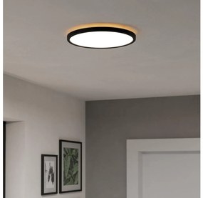 Eglo 901463-LED RGBW Ściemn. łaz. lampa ROVITO-Z 13,9W/230V pr.30cm IP44 czarny