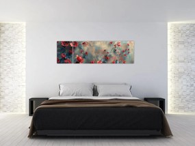 Obraz - Wilcze maki (170x50 cm)