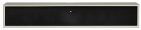 Czarno-beżowa szafka pod TV 133x22 cm Mistral – Hammel Furniture