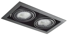 Azzardo AZ2875 - Oprawa sufitowa NOVA 2xGU10-ES111/50W/230V