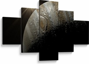 Obraz planety w kosmosie (125x70 cm)