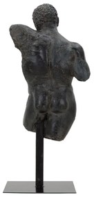 Czarna figurka dekoracyjna Mauro Ferretti Museum Man
