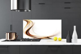 Panel Szklany do Kuchni Synteza Linii i Koloru