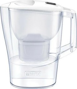 Dzbanek filtrujący Aluna Calendar Blanc z 2 wkładami Brita dla czystej i smacznej wody