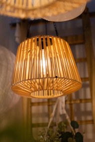 Lampa solarna wisząca Jily, boho, Ø 28 cm