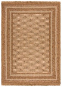 Dywan odpowiedni na zewnątrz w naturalnym kolorze 160x230 cm Layla Border – Flair Rugs