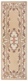 Beżowy wełniany chodnik FlairRug Aubusson, 67x210 cm