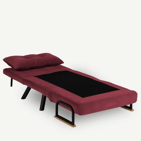 Fotel Sando Single Maroon