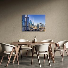 Obraz na szkle - Dubaj rano (70x50 cm)