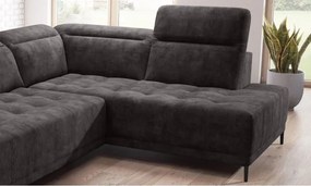 Narożnik FOCUS L z elektryczną regulacją w tkaninie SALVADOR 04 WERSAL