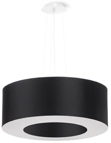 Żyrandol SATURNO 50 czarny/biały SOLLUX  LIGHTING
