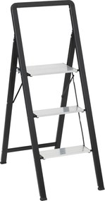 Drabina aluminiowa 3-stopniowa EASY, wys. 105 cm