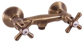 RAV Slezák MK180.5SM - Bateria prysznicowa MORAVA RETRO mosiądz postarzany